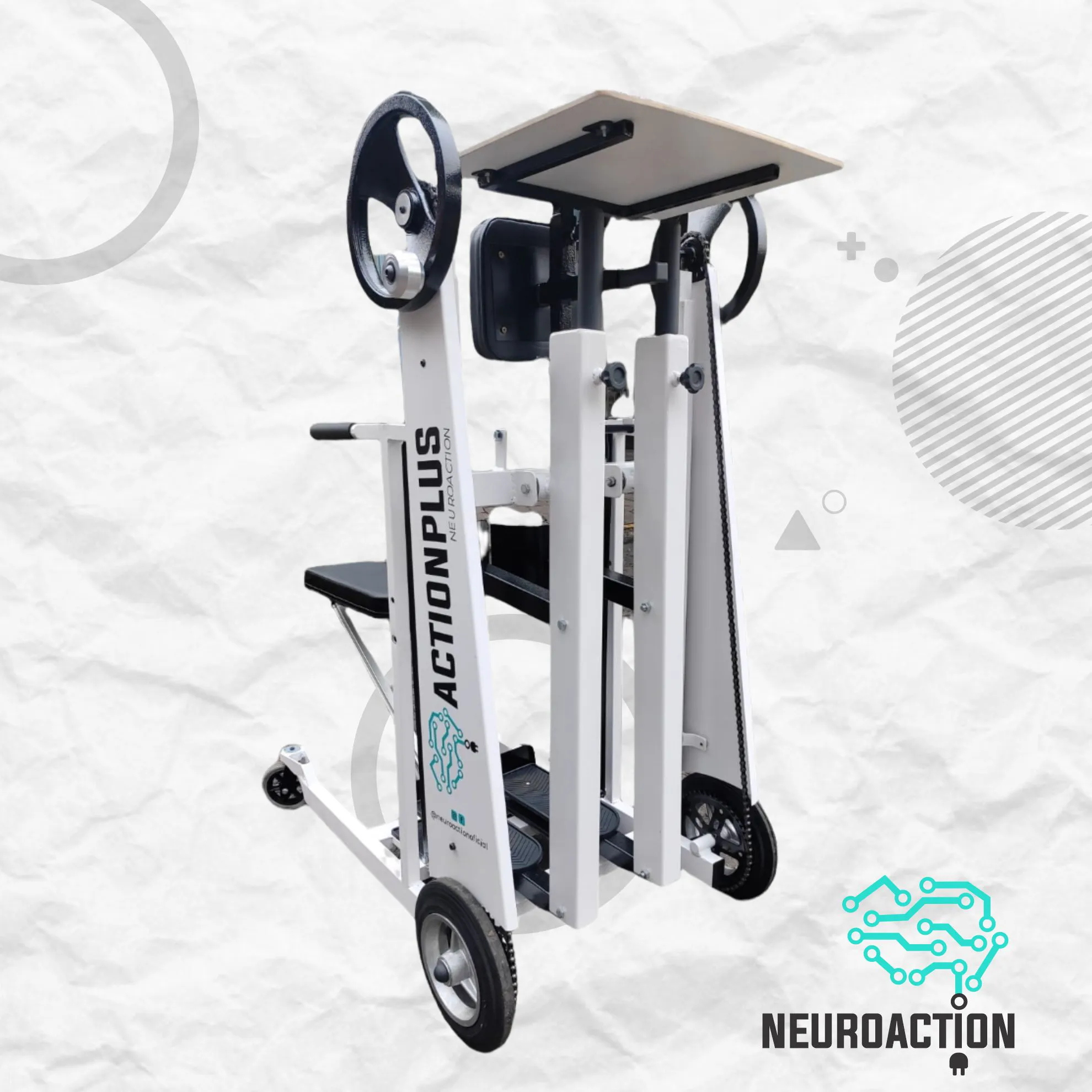 ActionPlus – Simulador De Caminhada Manual com deslocamento e levantamento – FRETE GRATIS - Imagem 4
