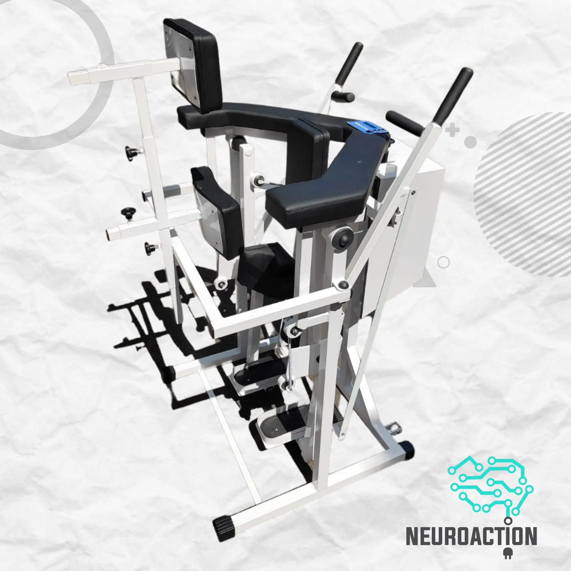 Neuroaction - Simulador De Caminhada Motorizado para Pessoa Com Deficiência 110v - Branco - FRETE GRATIS 3 Neuroaction - Simulador De Caminhada Motorizado para Pessoa Com Deficiência 110v - Branco - FRETE GRATIS - Imagem 3